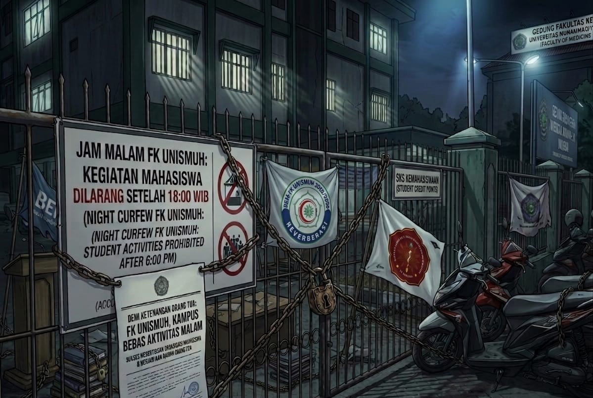 Buntut Keluhan Orang Tua FK Unismuh Terbitkan Larangan Kegiatan Malam Mahasiswa, berikut tanggapan ketua lembaga kemahasiswaan